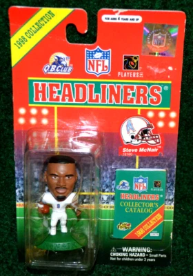 Boneco Houston Oilers Steve McNair 1998 Corinthian Headliner NFL - Imagem 1 de 3