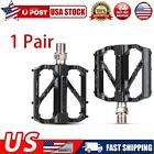 Mountain Bike Pedal Flat Bicycle MTB Pedals 9/16 Aluminum Alloy Road Bike Pedals