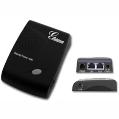 Grandstream HT-486 HT486 2 FXS RJ11 2 10/100 RJ45 ATA VoIP IP Phone Adapter - Image 1 of 2