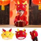 Chapeau de dragon 3D peluche dessin animé chapeau de fête accessoires chinois neuf photo F0 I3P7