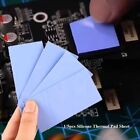 1/5pcs White Color Thermal Pad  Sheet 4 Styles Computer CPU  Heat Reducing Patch