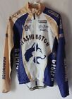Pactimo Washington Huskies Cycling Jacket Adult Medium Full Zip Polyester - EUC