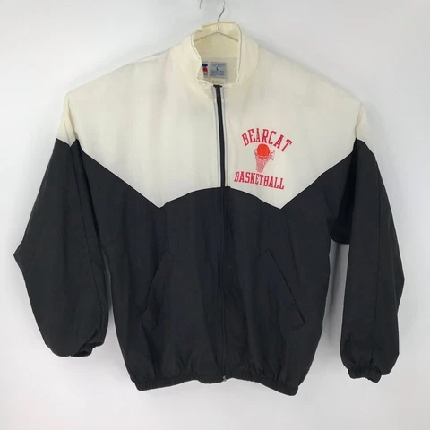 Vintage Cincinnati Bearcats Russell Athletic Windbreaker Zip Jacket Mens Large Cover