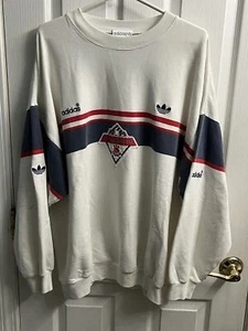 Vintage 90s Adidas ATP Line Sweatshirt Long Sleeve Crewneck Men’s Size 44 Large - Picture 1 of 11
