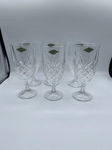 Godinger Shannon Dublin 6 Piece Crystal Iced Beverage Goblets 14oz. - Picture 1 of 5