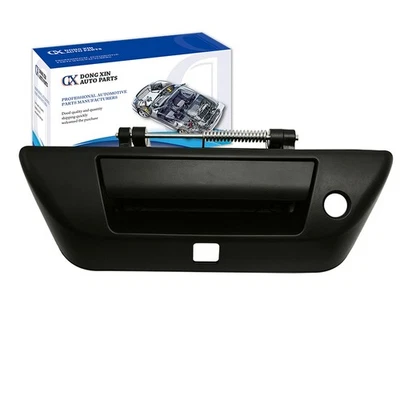 Manija de puerta trasera exterior exterior texturizada negra para Nissan TITAN XD Foto 1 de 4