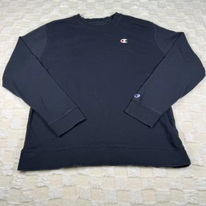 Champion Vintage Sweatshirt Herren Gr. Large schwarz - Bild 1 von 8