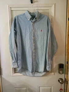Herren Jeans Ralph Lauren Poloshirt Langarm XL - Bild 1 von 5