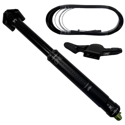 Assento conta-gotas OneUp Components 120mm viagem 34,9 x 345mm com controle remoto NOVO - Imagem 1 de 4