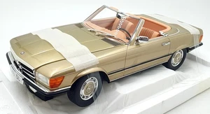12 Art 1/12 Scale Resin 12ART1302010 - Mercedes-Benz 350SL R107 1971 - Met Gold - Picture 1 of 5
