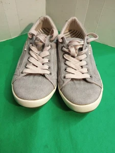 Zapatillas deportivas TAOS Star caqui de lona con cordones cómodas para mujer talla 8,5 EU 39 - Imagen 1 de 8