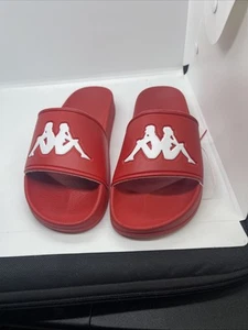 KAPPA Unisex AUTHENTIC ADAM 2 SLIDES SIZE 6 NEW WITH BOX RED - Picture 1 of 5