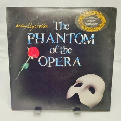 Призрак оперы 1987 винил Эндрю Ллойд Уэббер оригинальный саундтрек - Изображение 1 из 4