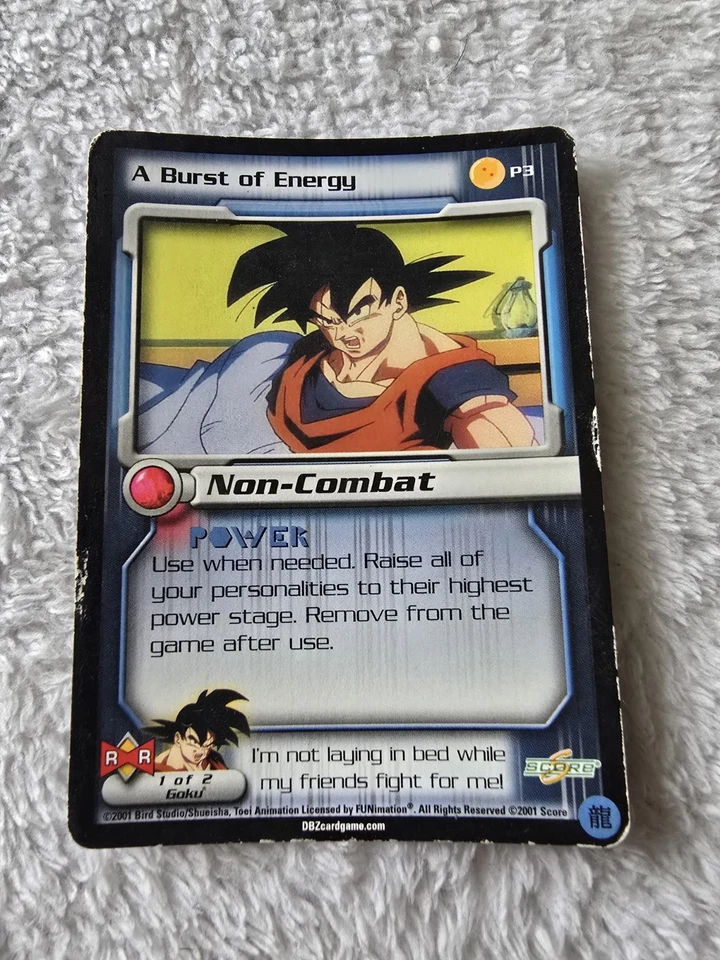 DBZ Dragon Ball Z A Burst Of Energy P3 CCG Limited Promo Android Saga HP Score - Image 1 of 4