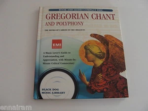 Gregorian Chant & Polyphony Book & Audio CD 1995 Monks L'Abbaye du Bec-Hellouin - Picture 1 of 2