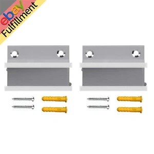 2PCS Door Clip Positioner Glass Sliding Door Swing Stop Limiter Aluminum Alloy - Picture 1 of 8