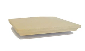 Pfeilerabdeckungen SA9 50x50x10 cm Naturstein Sandstein grau gelb Mauerabdeckung - Bild 1 von 6