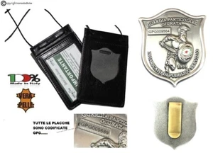 Porta Placca Porta Distintivo Collo GPG IPS Gladiatore Fissa 602GLAD-F - Imagen 1 de 1