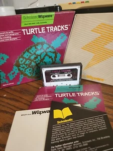 Turtle Tracks (Atari 400/800/XE) - Cassette, Manual in box - Picture 1 of 8