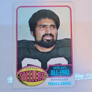 1976 TOPPS FRANCO HARRIS 100 VG FOOTBALL PITTSBURGH STEELERS - Picture 1 of 2