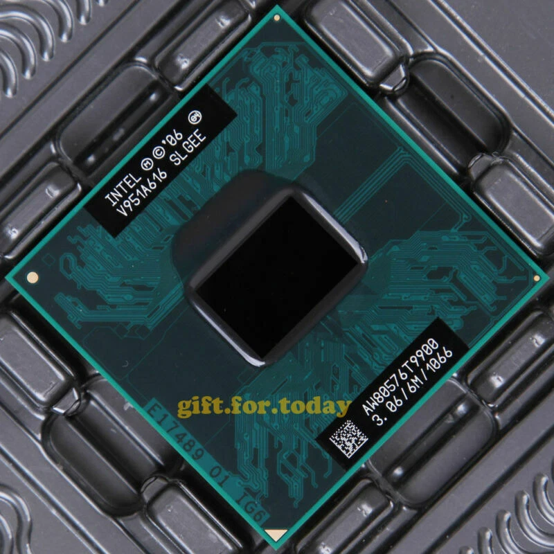 Intel Core 2 Duo T9900 SLGEE 3.06GHz Dual-Core CPU Processor - Photo 1/1