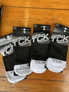 (Lot of 4) TCK X-Small (Youth Shoe Size 8-12) Pro Sport Over Calf Tube Socks - Picture 1 of 5