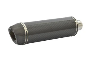 Yamaha YZF600 Exhaust 96-04 SP Diabolus Carbon Fibre Round XLS Carbon Outlet - Picture 1 of 9
