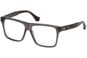 Balenciaga BA 5066 020 Grey Smoke Plastic Eyeglasses Frame 56-14-140 BA5066 RX - Picture 1 of 4