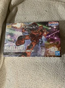 Gundam Origin - Kit modello 1/144 HG MS-05S Zaku I - Foto 1 di 6