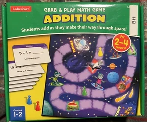 Lakeshore Grab And Play Math Game Addition for Grades 1-2 - Picture 1 of 2