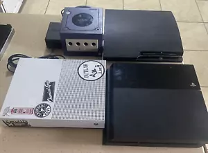 Sony PlayStation PS3 Slim/Fat & PS4 + Xbox One + Nintendo Cube Posten Kostenloser Versand - Bild 1 von 24