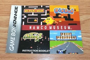 Namco Museum (Nintendo Game Boy Advance) **MANUAL ONLY** - Picture 1 of 3