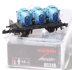 Marklin 2008 Insider Annual Car 2Bt 10 auto container con 3 Efkr pa merci sfuse - Foto 1 di 2