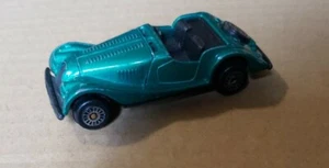 1/64 Größe 1968 Morgan Plus 8 Roadster Druckguss-Auto (2,5") Zee Toys D69 grün - Bild 1 von 2