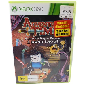 Xbox 360 ADVENTURE TIME Explore the Dungeon Game LIVE Complete 2013 PAL PG Ret - Picture 1 of 8