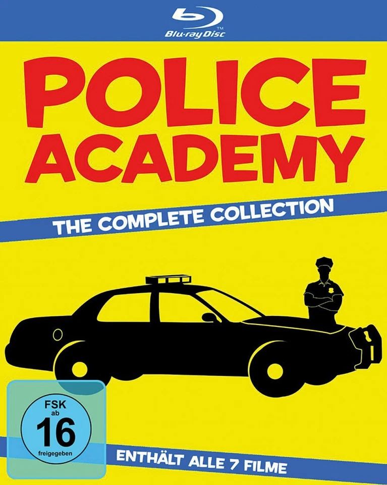 Police Academy Collection (7 Discs) Blu-ray Im Pappschuber