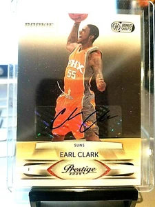 2009-10 EARL CLARK #7/25 PANINI PRESTIGE ROOKIE "AUTO" #214 SSP MINT RARE. - Picture 1 of 9