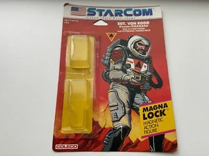 STARCOM 1986 sgt. von RODD empty card + bubble Coleco - Picture 1 of 3