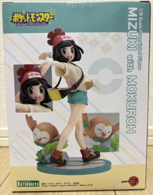 Japan Authentic Pokemon ARTFX J Selene with Rowlet Figure - Image 1 of 4