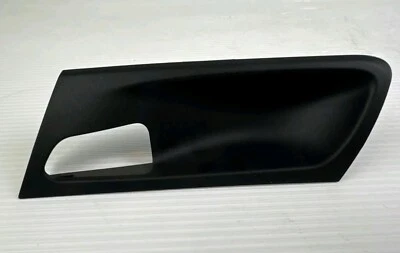 2007-2013 BMW X5 E70 traseira esquerda interior maçaneta da porta acabamento moldura tampa OEM - Imagem 1 de 2