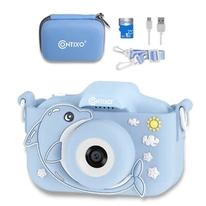 Contixo Kids Camera - 1080P Video Camera for Kids, Selfie Toddler Camera for Boy - Picture 1 of 24