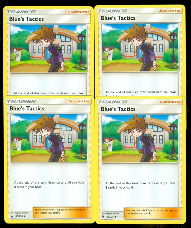 Pokemon BLUE'S TACTICS 188/236 Unified Minds - - MINT 4X - Image 1 of 1