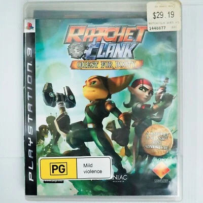 Ratchet & Clank Future: Quest for Booty (PlayStation 3/PS3 Game CD 2008) Shooter - Image 1 of 4