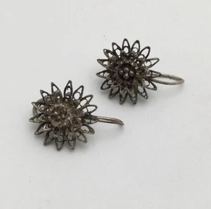 Sterling Silver Earrings - Picture 1 of 2
