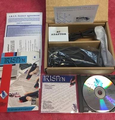 Iris Pen Scanner Text Recognition 3.1 AP311X For MAC OS CD Manual New Vintage - Image 1 of 4
