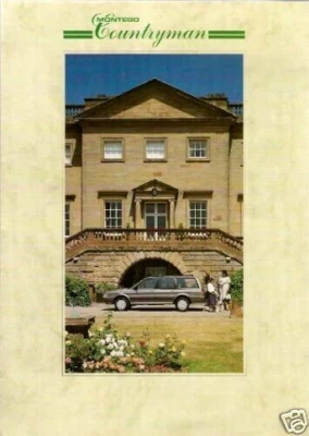 Rover Montego Countryman Estate Limited Edition 1989 UK Market Sales Brochure - Image 1 of 2
