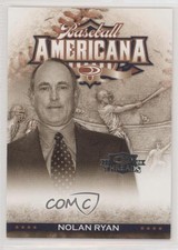 2008 Donruss Threads Baseball Americana /500 Nolan Ryan #BA-19 HOF