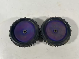 Used Team Associated RC10 RC 1:10 Front TQ-70 SOFT Tires PAIR - Picture 1 of 9