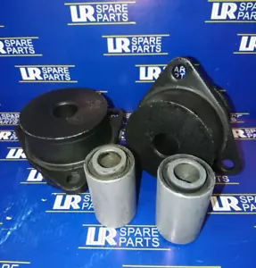 LANDROVER DEF/DISCO/RRC REAR RADIUS ARM + TRAILING ARM BUSH 4PC KIT - LR SPARES - Picture 1 of 1