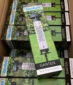 Westfalia 97 40 84 Gartenstecker Solar-Thermometer ca. 48 x 6,6 x 6,6 cm - Bild 1 von 1